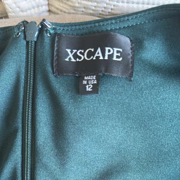 NEW XSCAPE maxi dress size 12 green - Picture 5 of 5